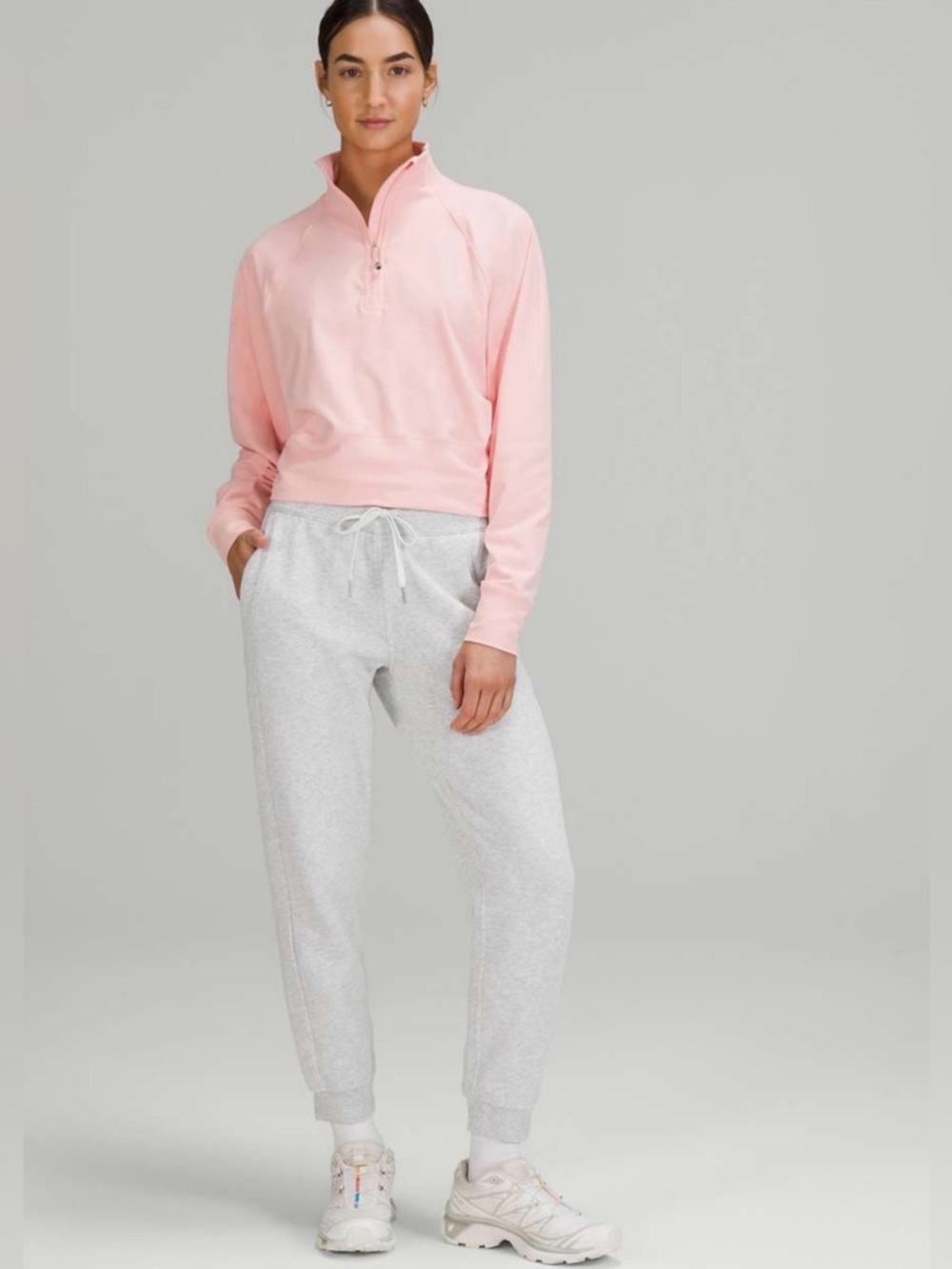 lululemon athletica Light Gray Women's Jogger Pants